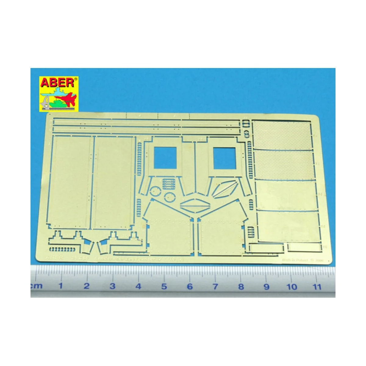 Fenders for Jagdpanzer IV L-70 (V), 1/35 - Aber Models 35 A080 Fenders for Jagdpanzer IV L-70 (V), 1/35 - Aber Models 35 A080