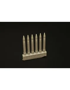 8.8cm KwK36 ammo for Pz.VI Tiger, 1/72 - Hauler HLH72151 2