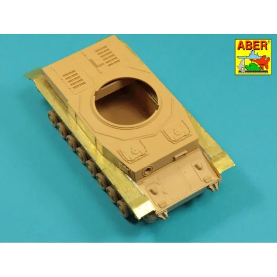 Fenders for Panzer IV (new type) - Aber Models 35 A081