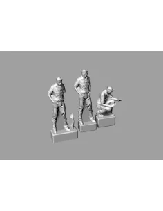 US Navy Sailors for WW2 Dioramas, 1/144 - Brengun BRL144201 2