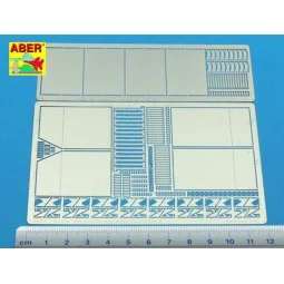 Side skirts for Jagdpanzer IV (V), 1/35 - Aber Models 35 A082