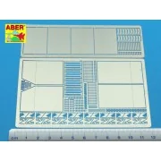 Side skirts for Jagdpanzer IV (V), 1/35 - Aber Models 35 A082 Side skirts for Jagdpanzer IV (V), 1/35 - Aber Models 35 A082