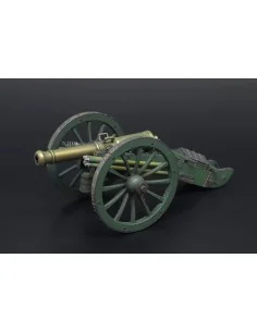 Napoleonic cannon-Gribeauval 8-pounder, 1/32 - Hauler HLA32001 2