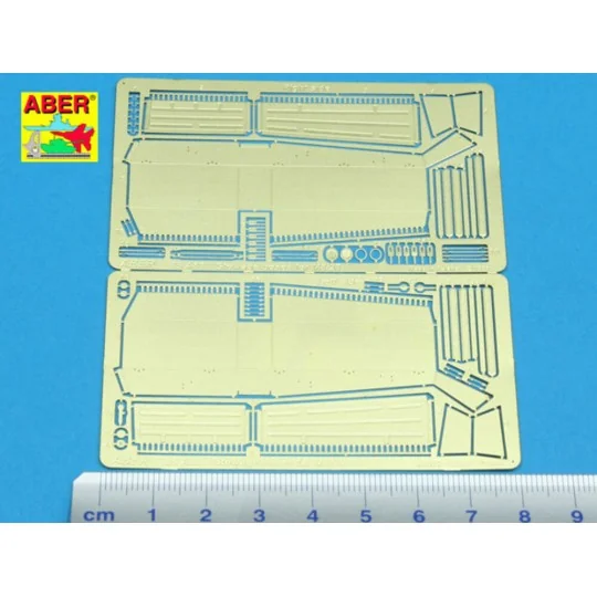 Stowage boxes for M8/20, 1/35 - Aber Models 35 A083 Stowage boxes for M8/20, 1/35 - Aber Models 35 A083