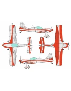 Zlin Z-50 masks (KP kit), 1/48 - Brengun BRL48184