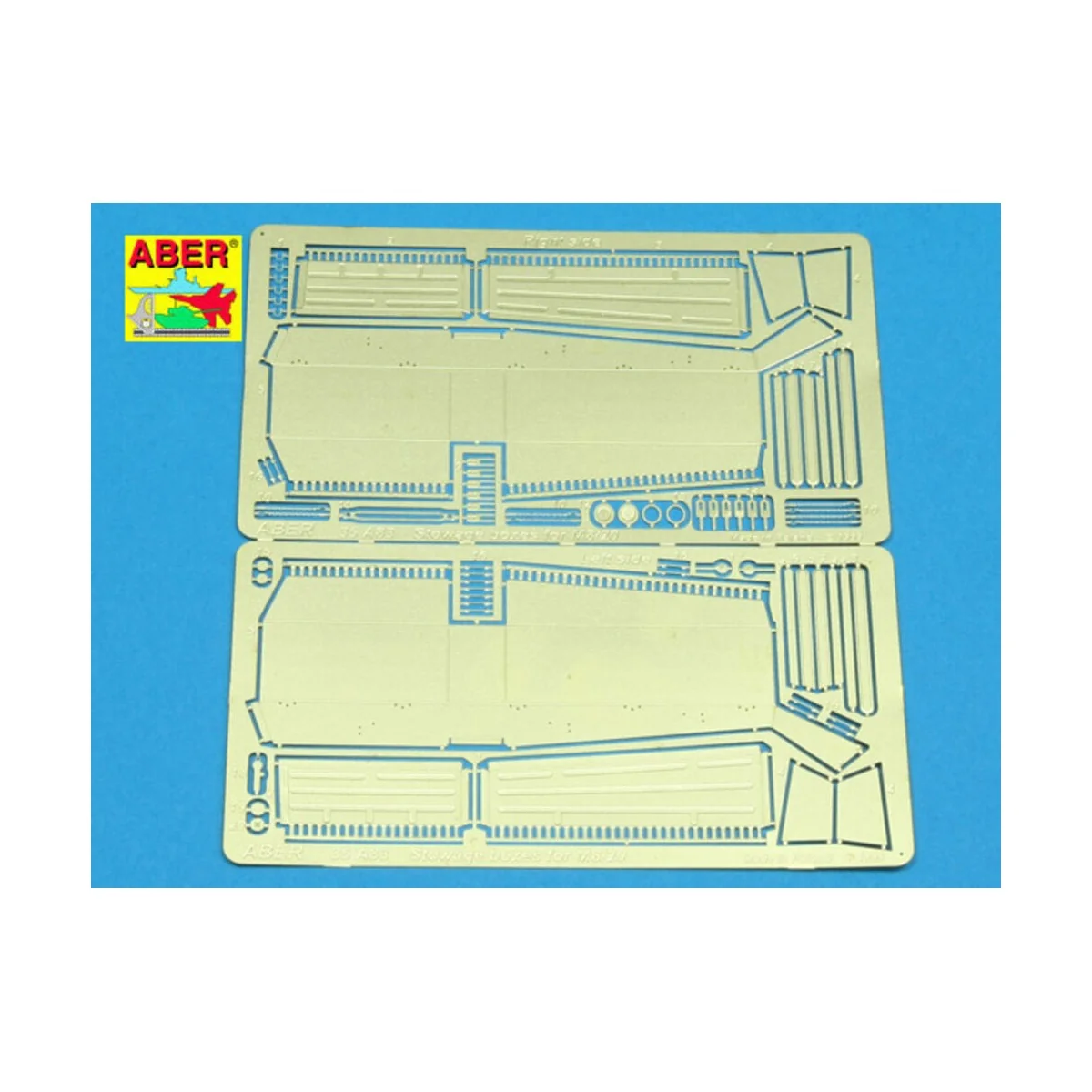 Stowage boxes for M8/20 - Aber Models 35 A083