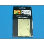 Stowage boxes for M8/20 - Aber Models 35 A083