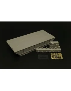 US Navy Seabees NL pontoon barge, 1/144 - Brengun BRS144075 2