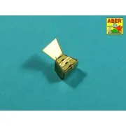 Right stowage bins for SdKfz 250, 252, 253, 1/35 - Aber Models 35 A085