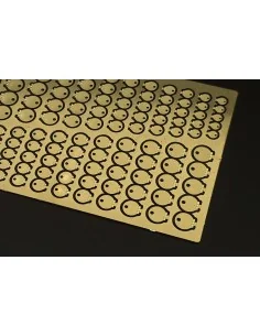 Inspection plates-round circular, 1/32 - Brengun BRL32057