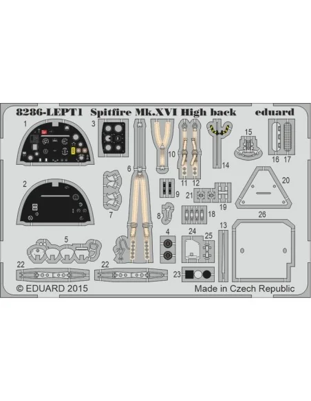 [NO_DESC] Spitfire Mk.XVI High Back 1/48 EDUARD-PROFIPACK, 1/48 - E...