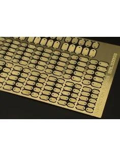 Inspection plates-round rectangular, 1/32 - Brengun BRL32058