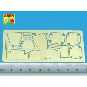 Right stowage bins for SdKfz 250, 252, 253, 1/35 - Aber Models 35 A085