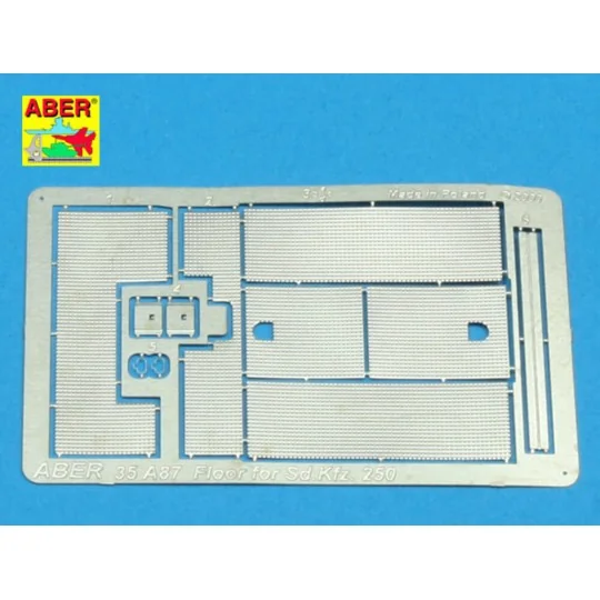 Floor for Sd.Kfz.250, 1/35 - Aber Models 35 A087