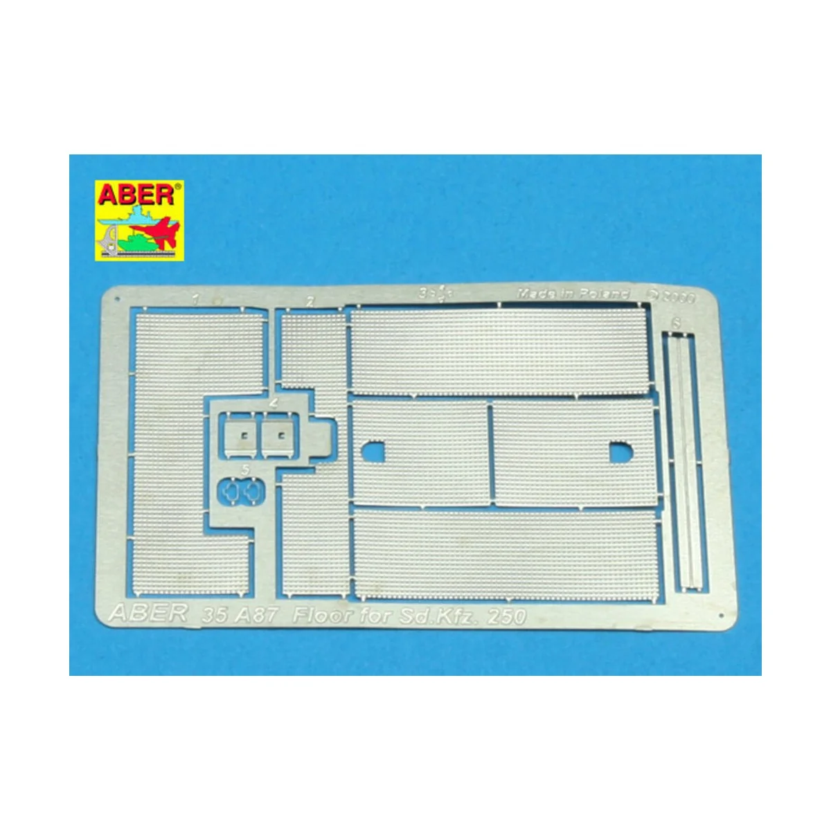 Floor for Sd.Kfz.250, 1/35 - Aber Models 35 A087
