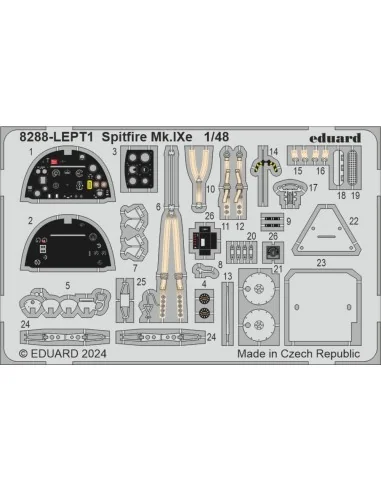 Spitfire Mk.Ixe EDUARD-PROFIPACK, 1/48 - Eduard Plastic Kits 8288
