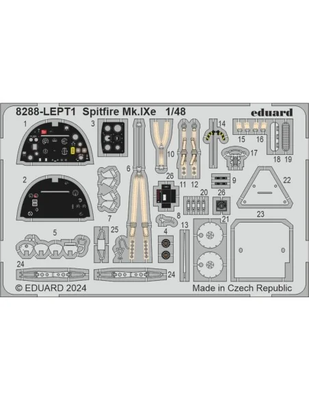 Spitfire Mk.Ixe EDUARD-PROFIPACK, 1/48 - Eduard Plastic Kits 8288
