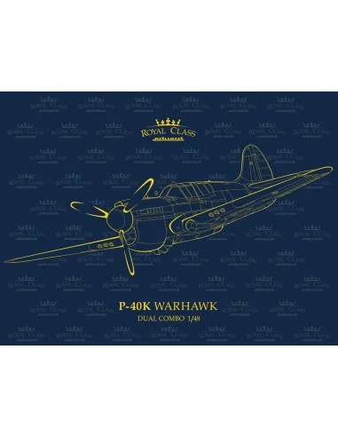 P-40K Warhawk DUAL COMBO, 1/48 - Eduard Plastic Kits R0024