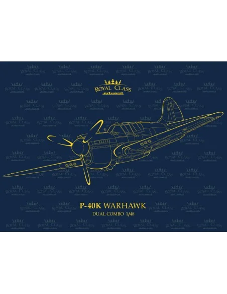 P-40K Warhawk DUAL COMBO, 1/48 - Eduard Plastic Kits R0024