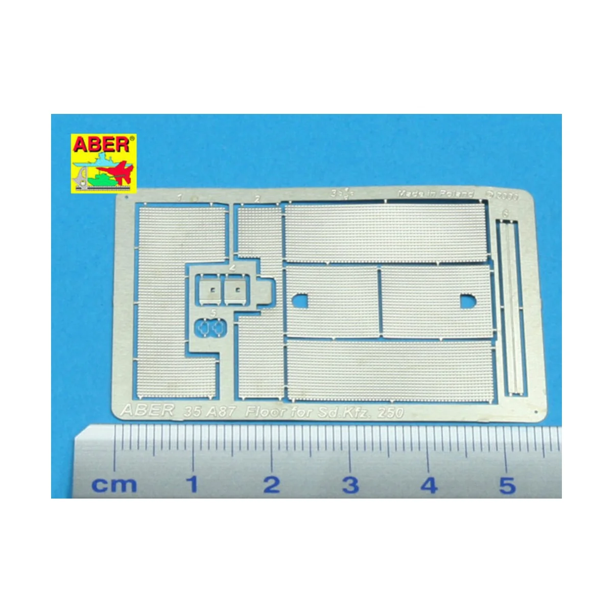 Floor for Sd.Kfz.250, 1/35 - Aber Models 35 A087