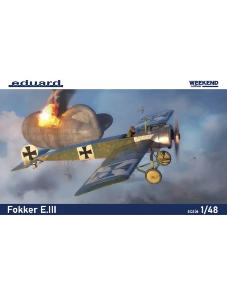 Fokker E.III 1/48 WEEKEND Edition, 1/48 - Eduard Plastic Kits 8419