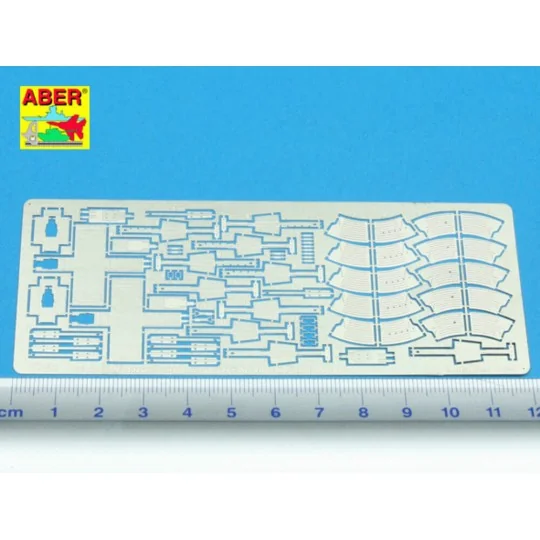 Magazines & ammo boxes for German Flak 30 & 38 - Aber Models 35 A089