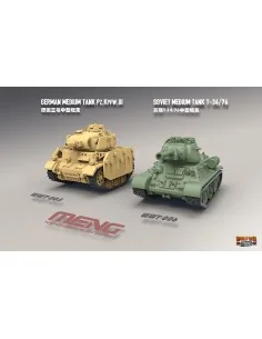 German Medium Tank Panzer III(Cartoon - MENG-Model WWT-005 2