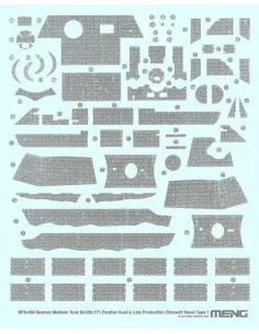 German Medium Tank Sd.Kfz.171 Panther Ausf.A Late Producti.Zimmerit... 2