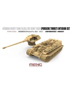 German Heavy Tank Sd.Kfz.182 King Tiger (Porsche Turret) Interior S... 2