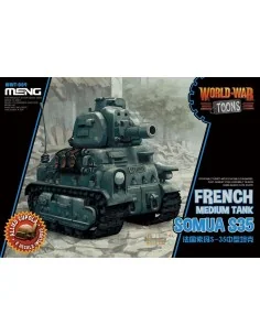 French Medium Tank Somua S-35 (Cartoon Model) - MENG-Model WWT-009
