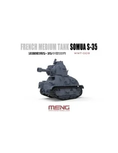 French Medium Tank Somua S-35 (Cartoon Model) - MENG-Model WWT-009 2