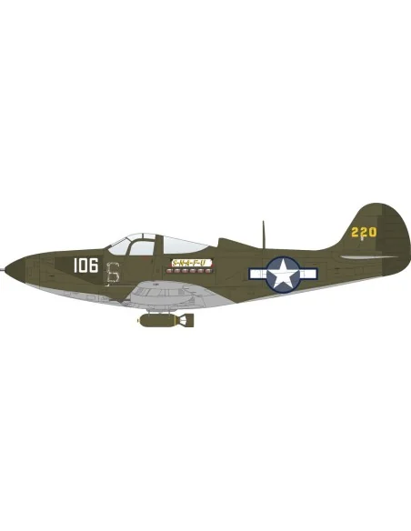 P-39Q Airacobra, Weekend Edition, 1/48 - Eduard Plastic Kits 8470