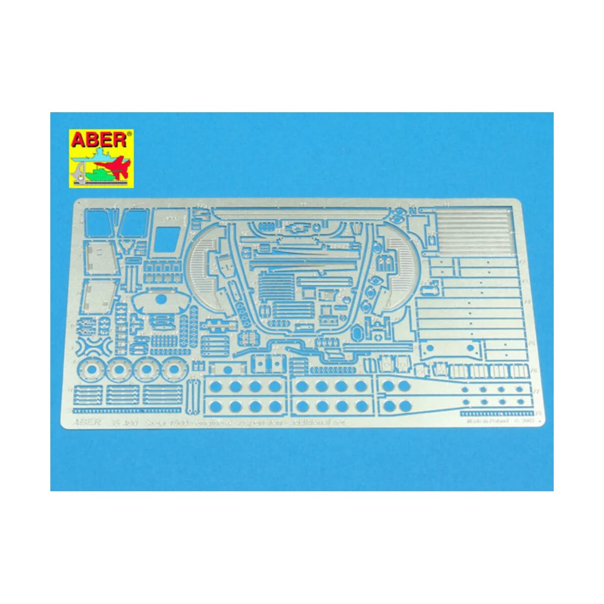 Steyr 1500 - engine & suspension - Aber Models 35 A090