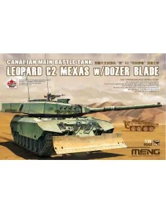 Canadian Main Battle Tank Leopard C2 MEXAS w/Dozer Blade, 1/35 - ME...