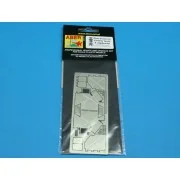 Rear boxes for Panther tanks & Jagdpanther, 1/35 - Aber Models 35 A091