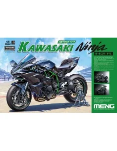 Kawasaki Ninja H2R (Pre-colored Edition), 1/9 - MENG-Model MT-001s