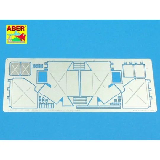 Rear boxes for Panther tanks & Jagdpanther - Aber Models 35 A091