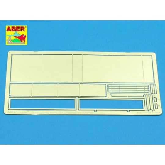 Deep wading trunks for Cromwell & Centaur, 1/35 - Aber Models 35 A092 Deep wading trunks for Cromwell & Centaur, 1/35 - Aber Models 35 A092