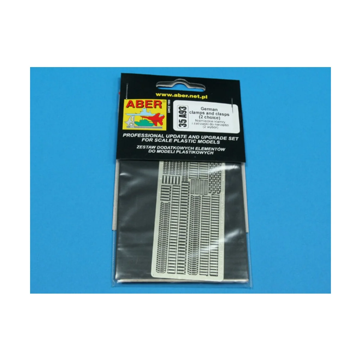 German clamps & Clasps (2 choice), 1/35 - Aber Models 35 A093