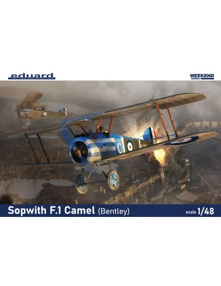 Sopwith F.1 Camel (Bentley), 1/48 - Eduard Plastic Kits 8485