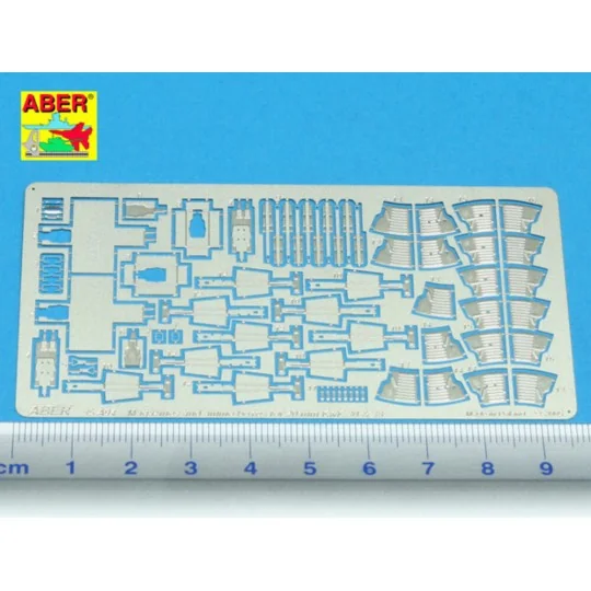 Magazines & ammo boxes for 20mm KwK 30 & 38, 1/35 - Aber Models 35 ...