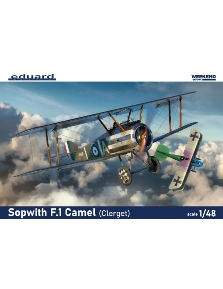 Sopwith F.1 Camel (Clerget), Weekend edition, 1/48 - Eduard Plastic...