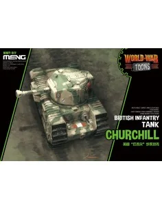 British Infantry Tank Churchill (CARTOON MODEL) - MENG-Model WWT-017