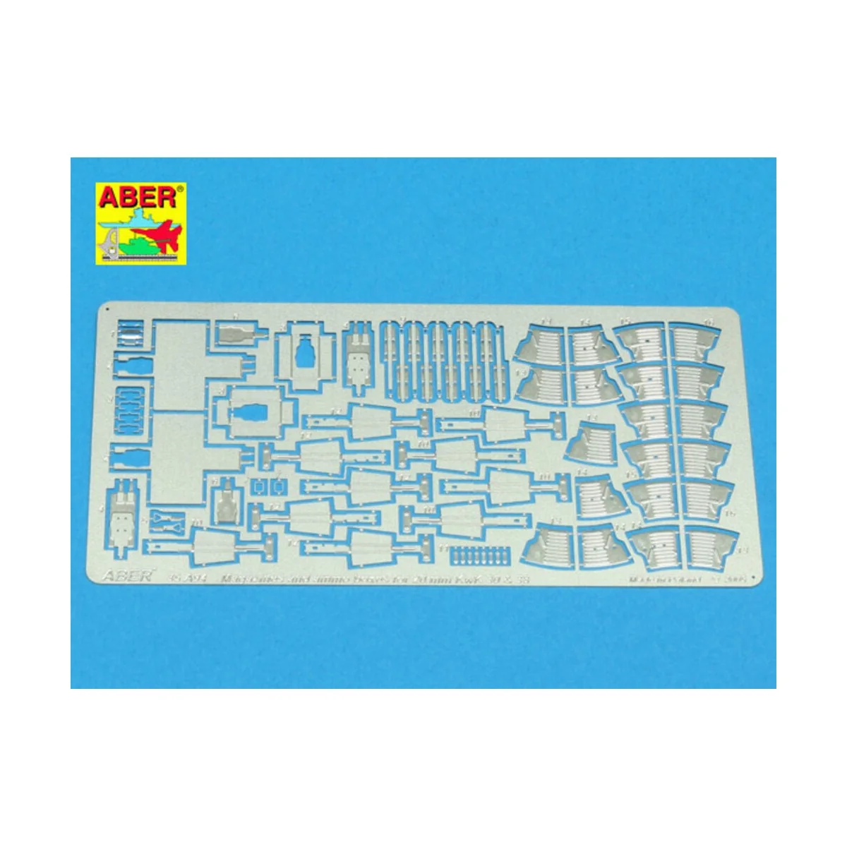Magazines & ammo boxes for 20mm KwK 30 & 38, 1/35 - Aber Models 35 ...