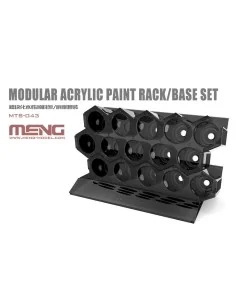 Modular Acrylic Paint Rack/Base Set - MENG-Model MTS-043 2