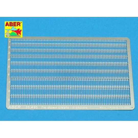 Tie down cleats (2 choice) - Aber Models 35 A095