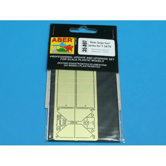 Rear large fuel tanks for T-34/76 - Aber Models 35 A097