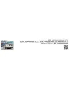 German Medium Tank Sd.Kfz.171 Panther Ausf.A Early Production Zimme... 2