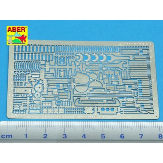 German tool holders-early used up to 1943, 1/35 - Aber Models 35 A098