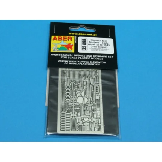 German tool holders-early used up to 1943, 1/35 - Aber Models 35 A098